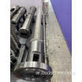 HDPE أنبوب أنبوب الطارد برغي برميل إخراج عالية السرعة tuberia tubo extrusion tornillo husillo barril cilindro alta velocidad